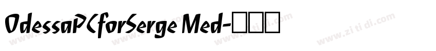 OdessaPCforSerge Med字体转换